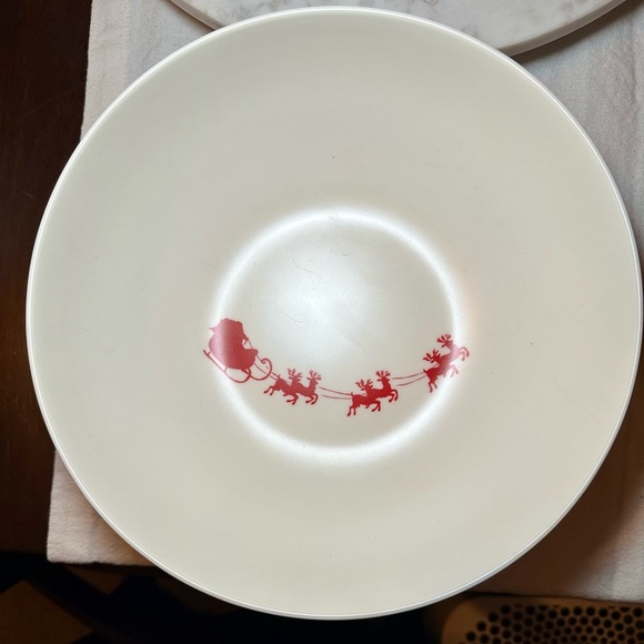 NWT Threshold Christmas Serving Bowl - Picture 1 of 8